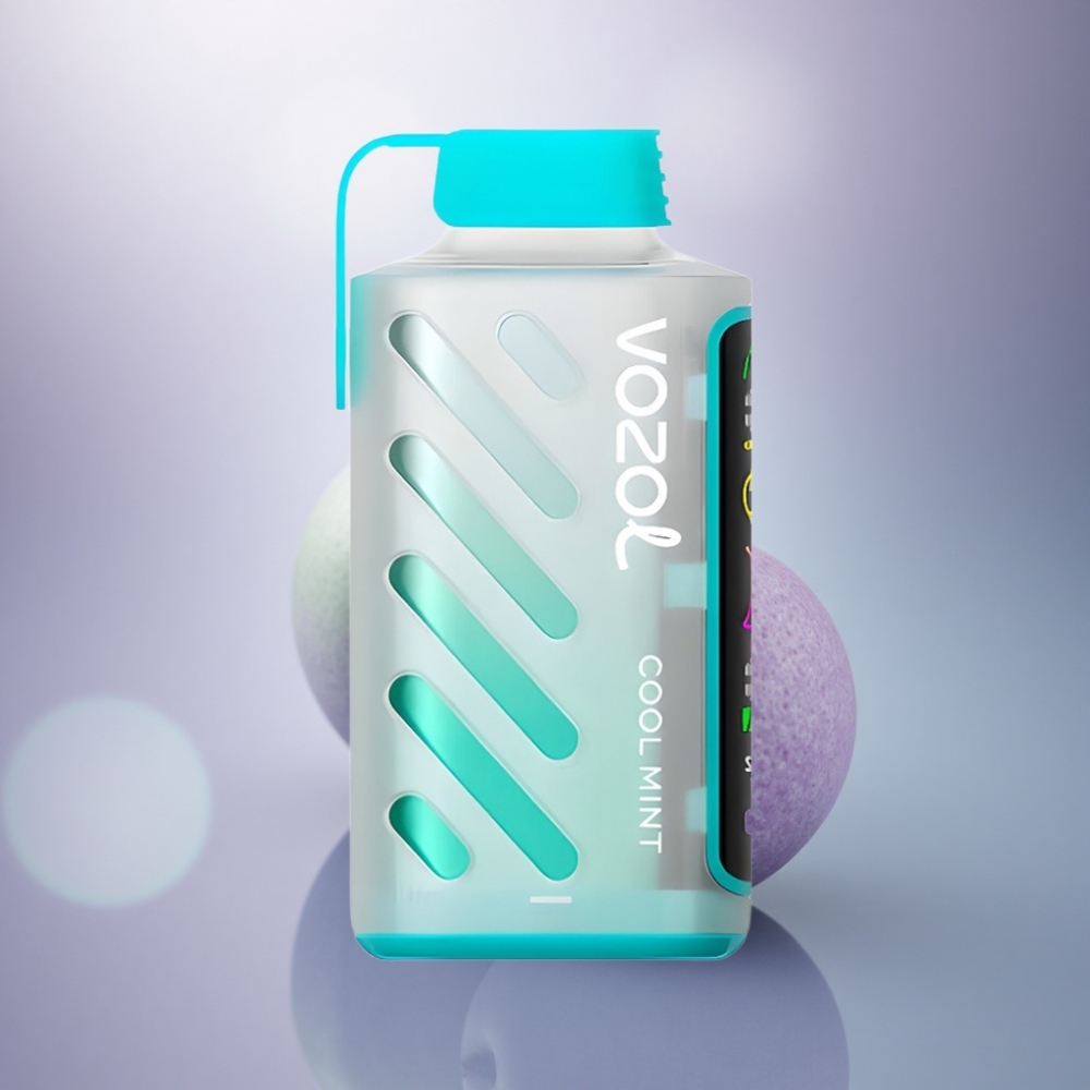 VOZOL Gear Power 20000 Puffs Menta Refrescante com Dual Mesh Coil e 20mL de E-Líquido Pré-preenchido