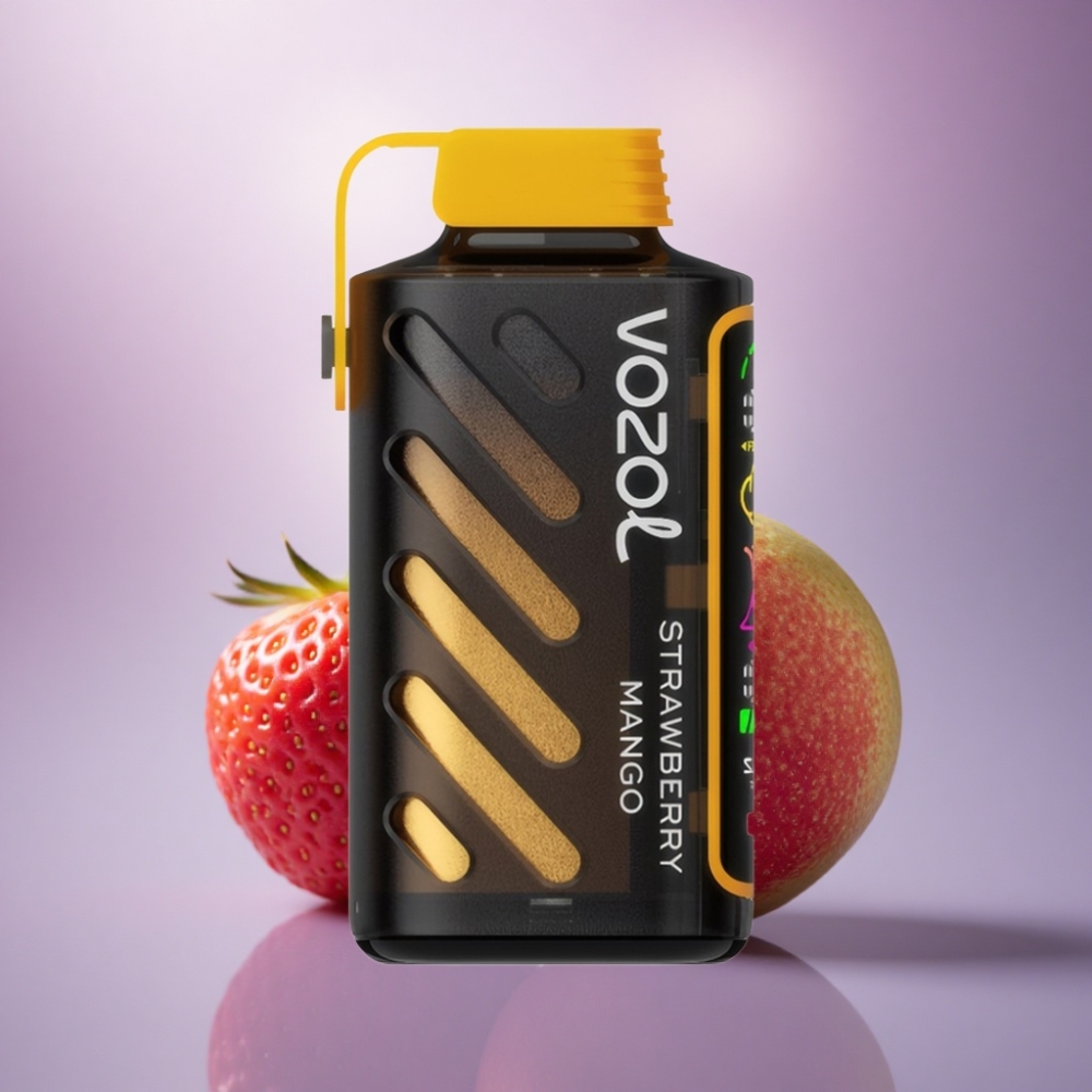 VOZOL Gear Power 20000 Puffs Morango Manga Dual Mesh 20mL 5% Nicotina