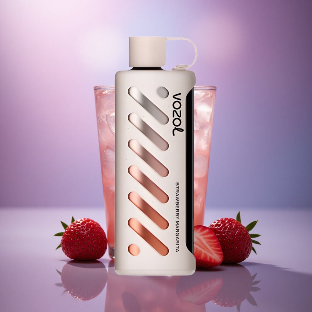 VOZOL Gear Shisha 25000 Puffs Margarita de Morango com 5mg/ml de Nicotina e 1000mAh