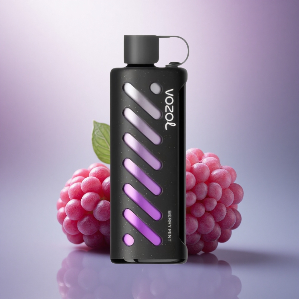 VOZOL Gear Shisha 25000 Puffs Menta Silvestre com Nicotina 5mg/ml e Bateria 1000mAh