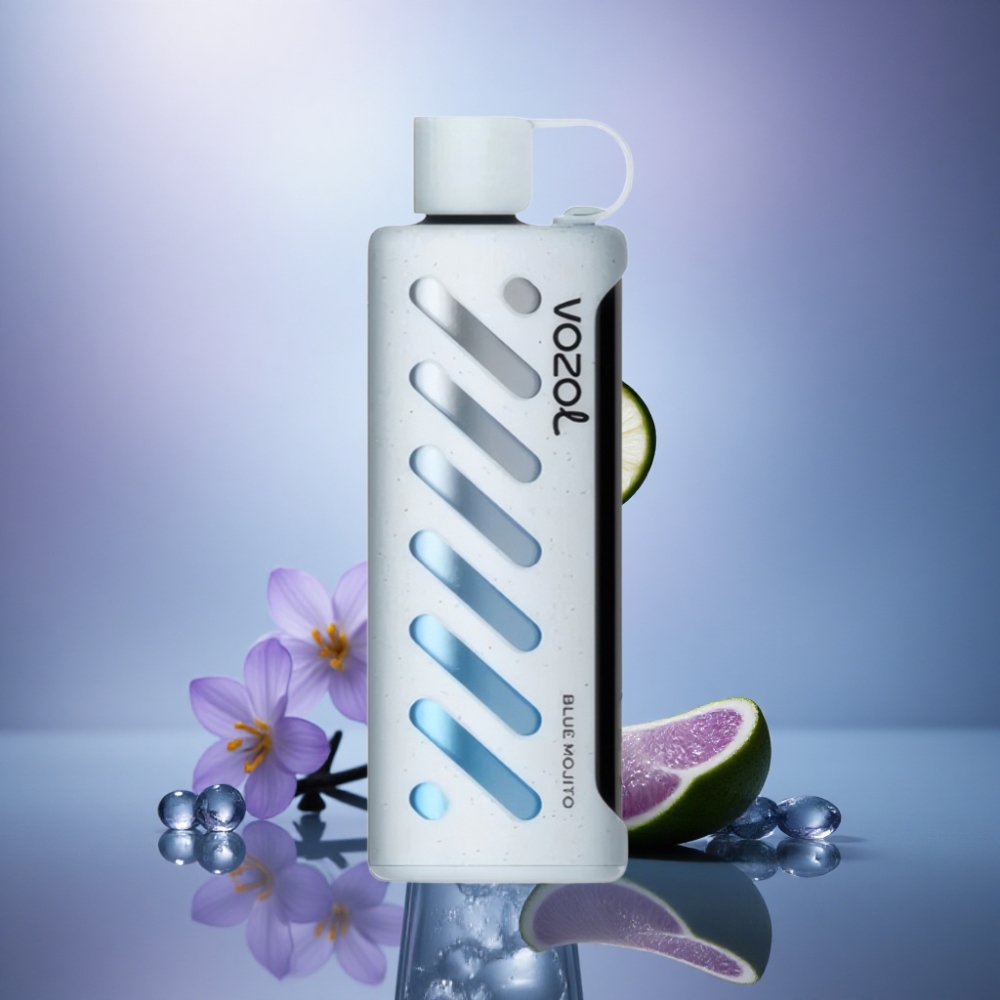 VOZOL Gear Shisha 25000 Puffs Mojito Azul com 1000mAh e 5mg/ml de Nicotina