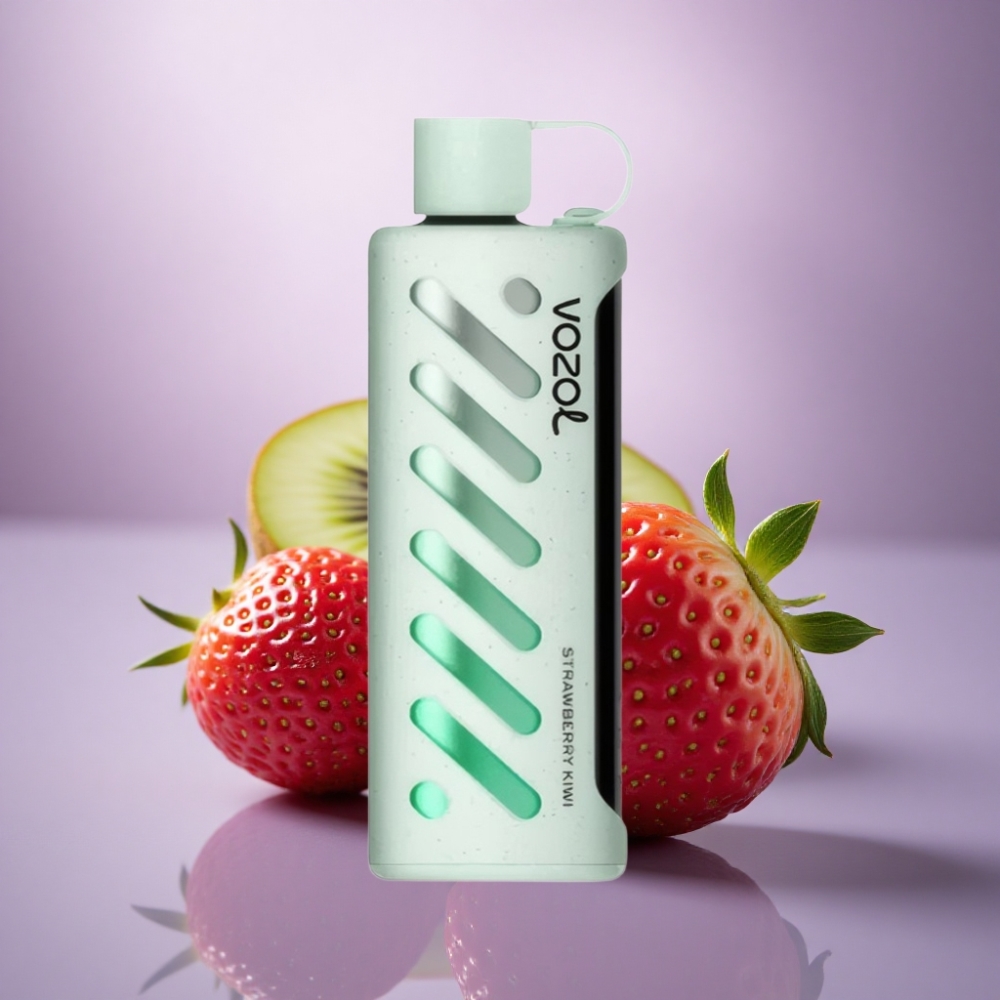 VOZOL Gear Shisha 25000 Puffs Morango Kiwi com 1000mAh e 5mg/ml de Nicotina