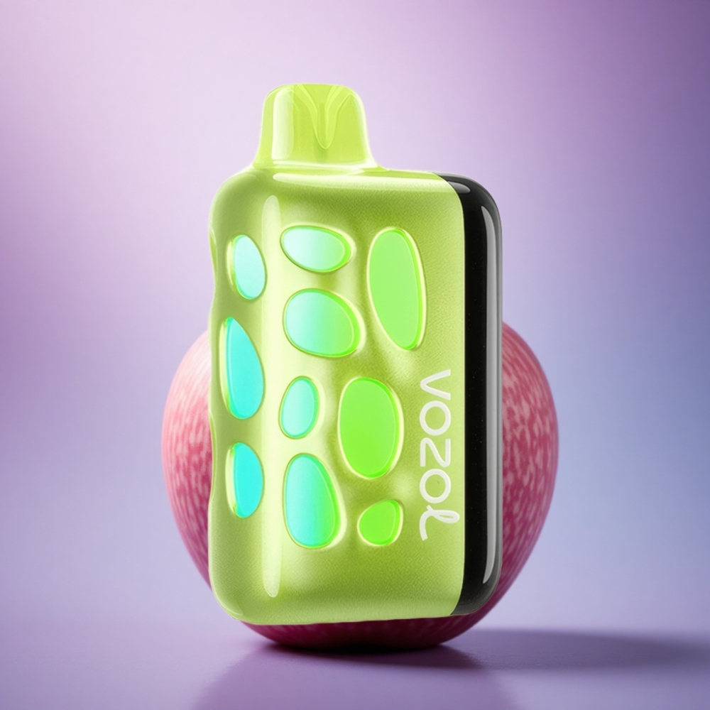 VOZOL RAVE 40000 Puffs Maçã Dupla Brilho Vibrante 270° Nicotina 20mg/ml Bateria 1000mAh