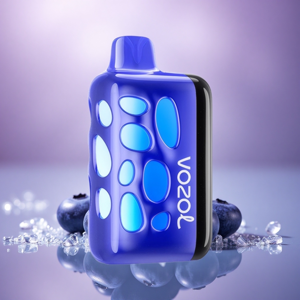 VOZOL RAVE 40000 Puffs Morango Gelo com 1000mAh e Nicotina 20mg/ml