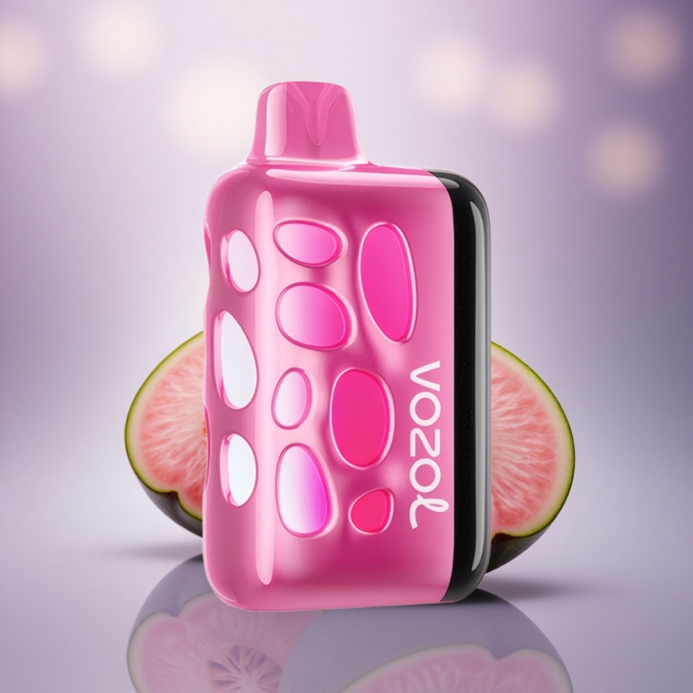 VOZOL RAVE 40000 Puffs Pêssego Melancia Vibrante com 20mg/ml Nicotina e 1000mAh