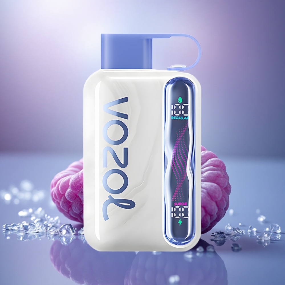 VOZOL STAR 40000 Puffs Gelado de Framboesa Azul 1000mAh 20mg Nicotina