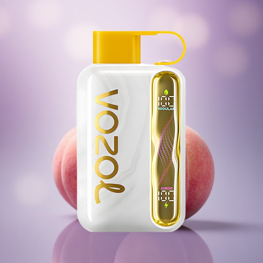 VOZOL STAR 40000 Puffs Manga Pêssego 1000mAh Nicotina 20/50mg/ml