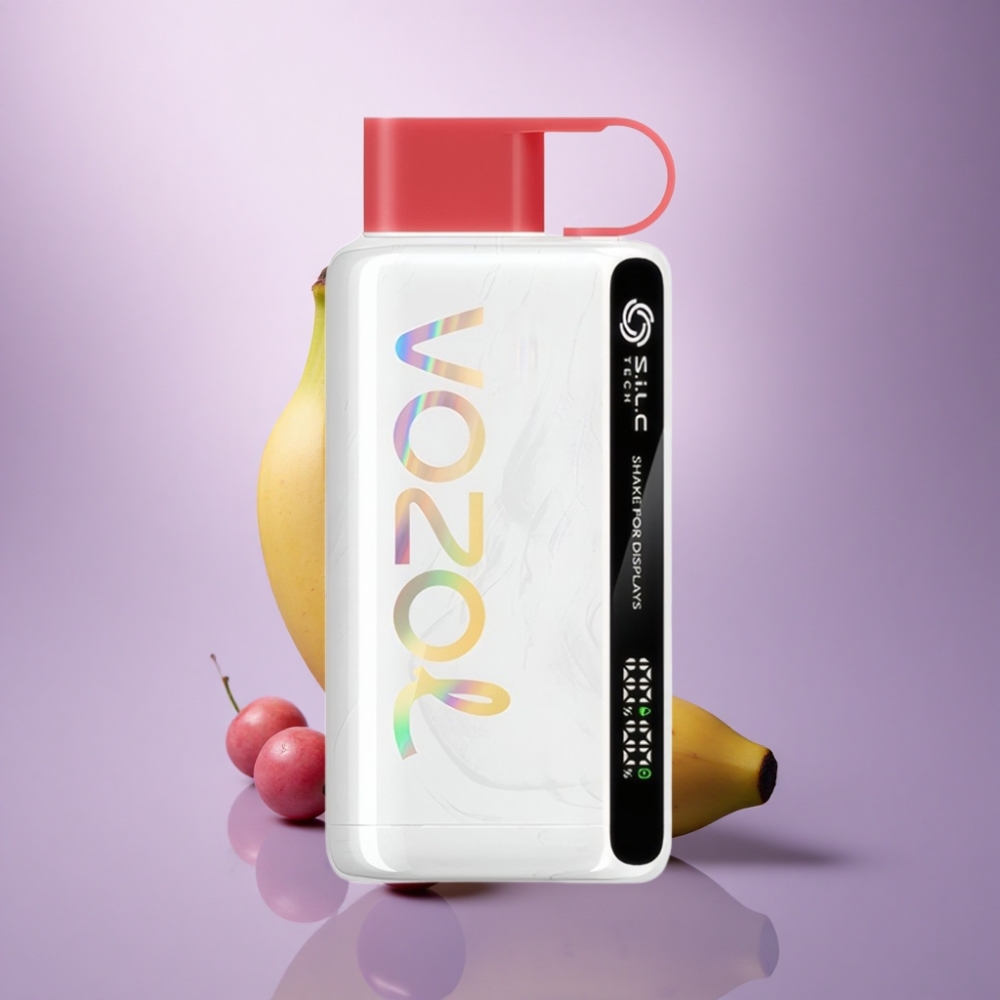 VOZOL STAR 9000/12000 Puffs Fruta do Dragão Banana Cereja com Recarga Rápida 30% e 650mAh