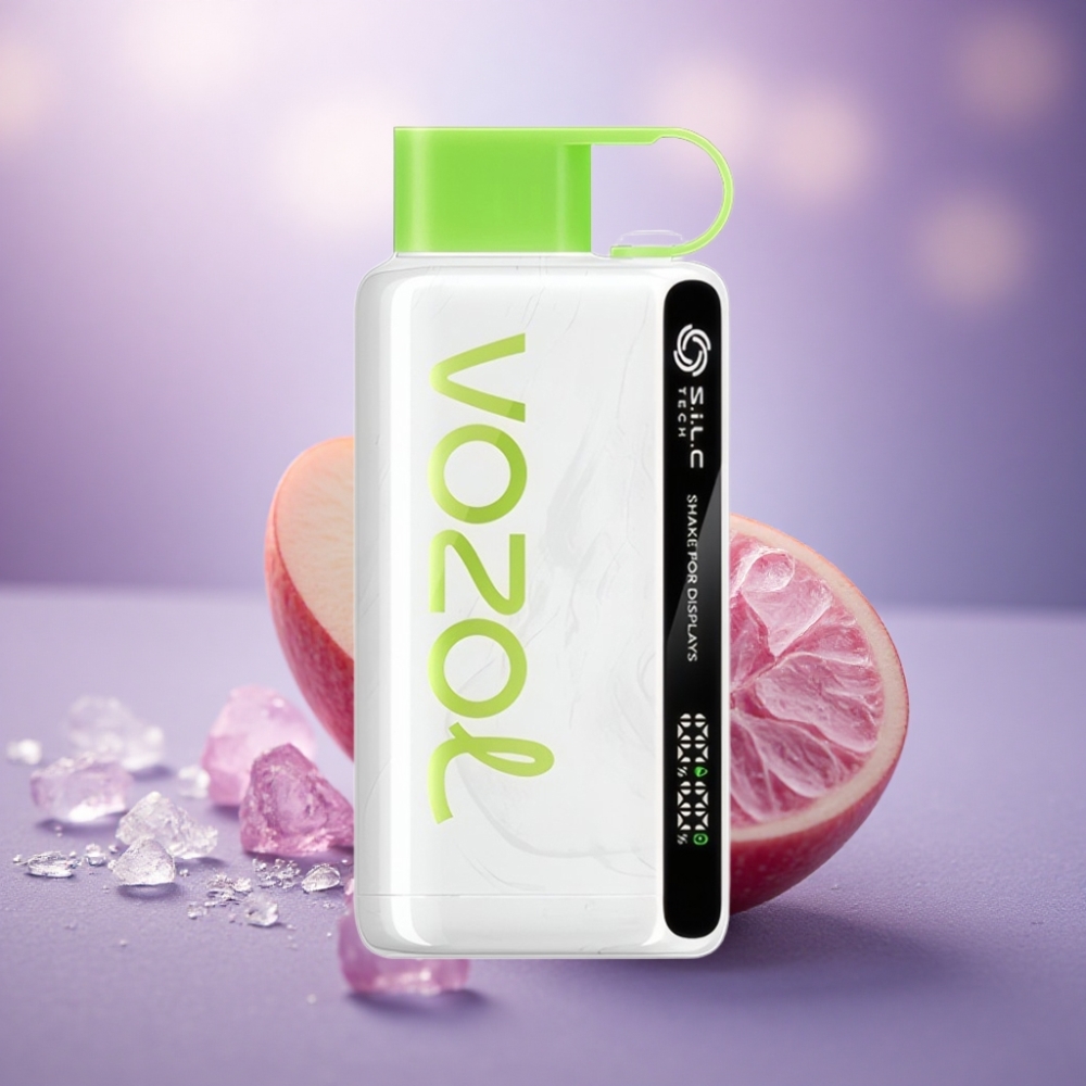 VOZOL STAR 9000/12000 Puffs Maçã Verde Gelada com Recarga Rápida e 650mAh