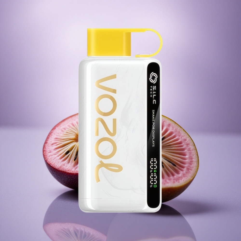 VOZOL STAR 9000/12000 Puffs Maracujá Kiwi Goiaba com Recarga Rápida e 650mAh