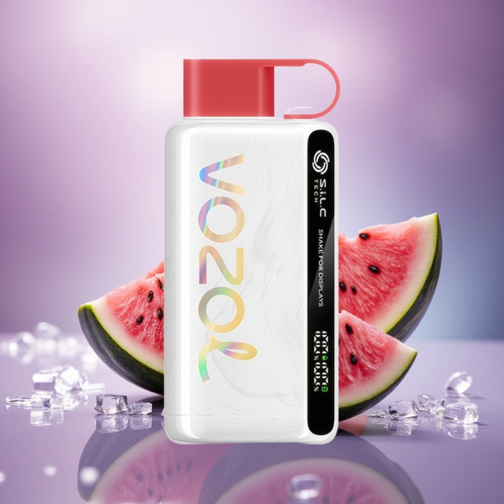 VOZOL STAR 9000/12000 Puffs Melancia Gelo com 650mAh e Nicotina 0/20/50mg/ml