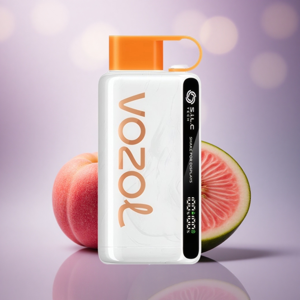 VOZOL STAR 9000/12000 Puffs Pêssego Manga Melancia com 650mAh e Nicotina 0/20/50mg/ml