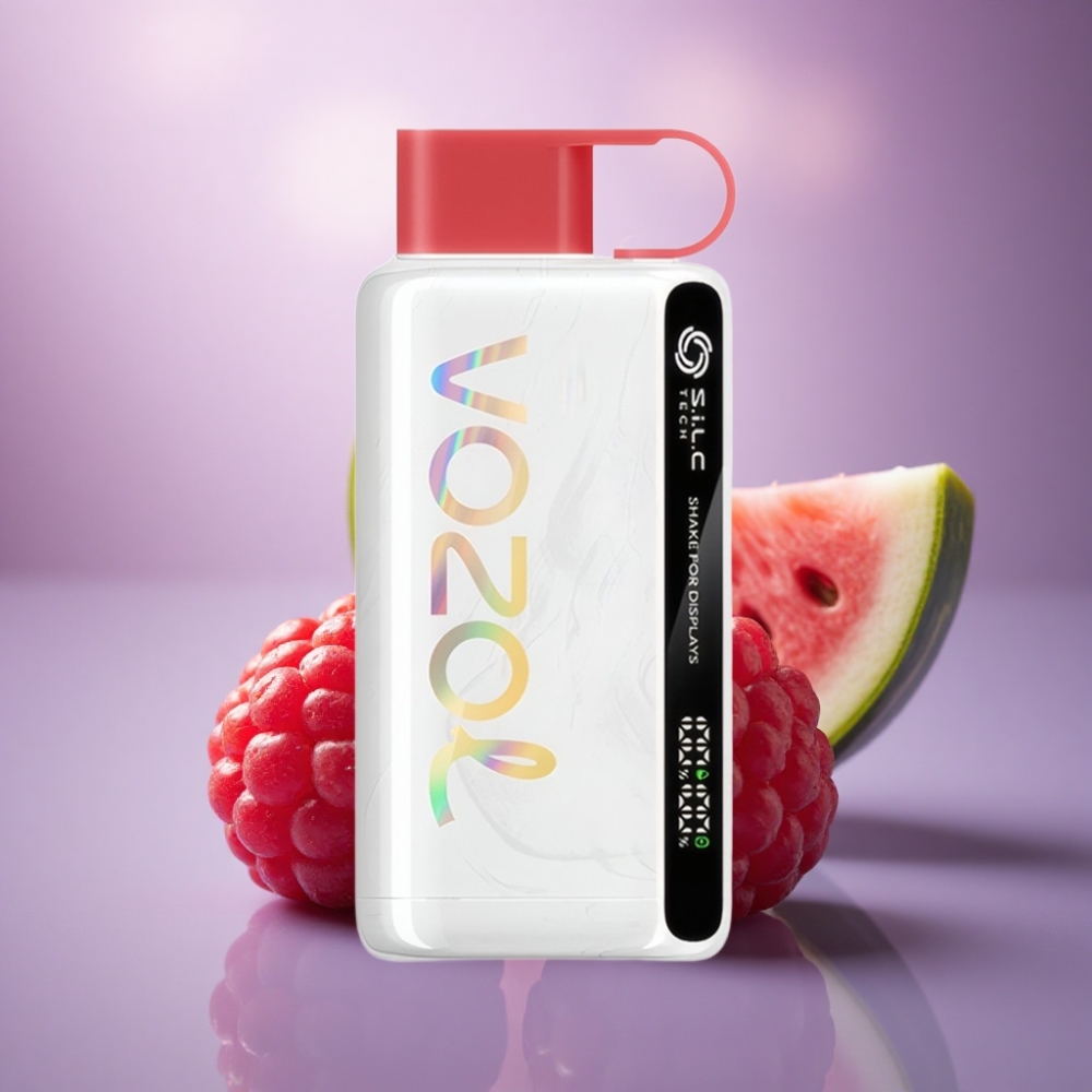VOZOL STAR 9000/12000 Puffs Água de Framboesa e Melancia com Reciclado e 650mAh