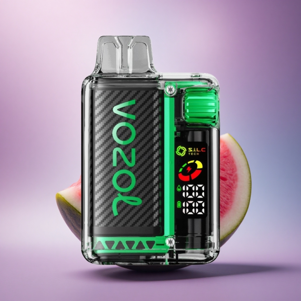 VOZOL Vista 20000 Puffs Chiclete de Melancia com Bateria Recarregável 650mAh e Nicotina 2%